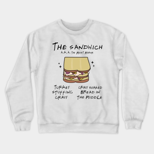 Sandwich recipe Crewneck Sweatshirt by Brunaesmanhott0